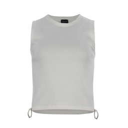 تاپ کشی بند دار کمر زنانه TWB06-01 رنگ مشکی سایز FREE