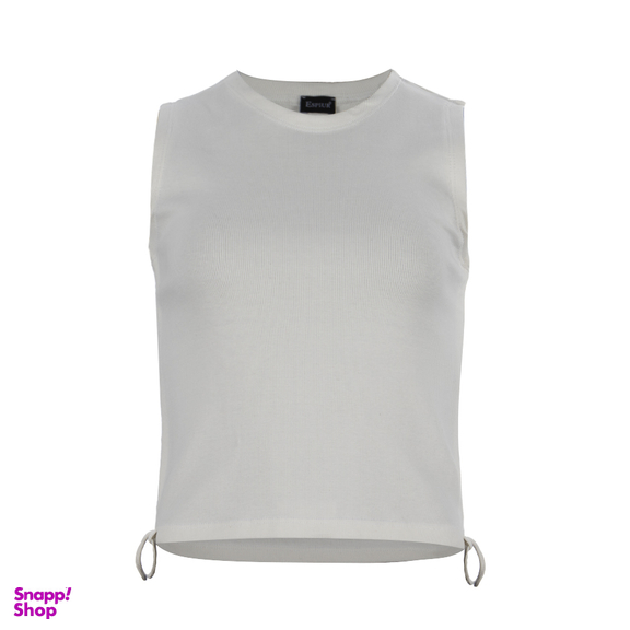 تاپ کشی بند دار کمر زنانه TWB06-01 رنگ مشکی سایز FREE