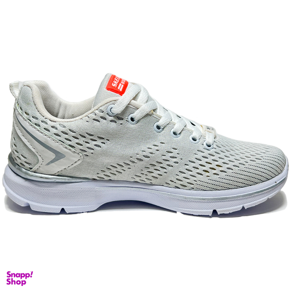 کفش پیاده روی زنانه مدل الیت رنگ سفید نارنجی