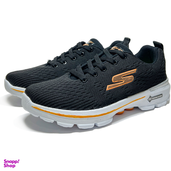 کفش پیاده روی زنانه مدل الیت رنگ مشکی نارنجی