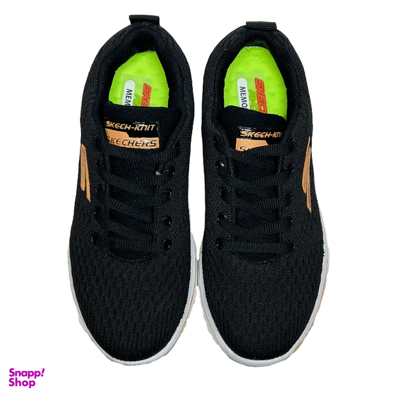 کفش پیاده روی زنانه مدل الیت رنگ مشکی نارنجی