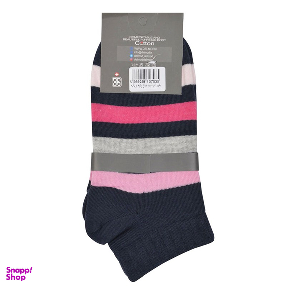 جوراب نخی نیم ساق زنانه دل مد (Delmod) کد 249011828