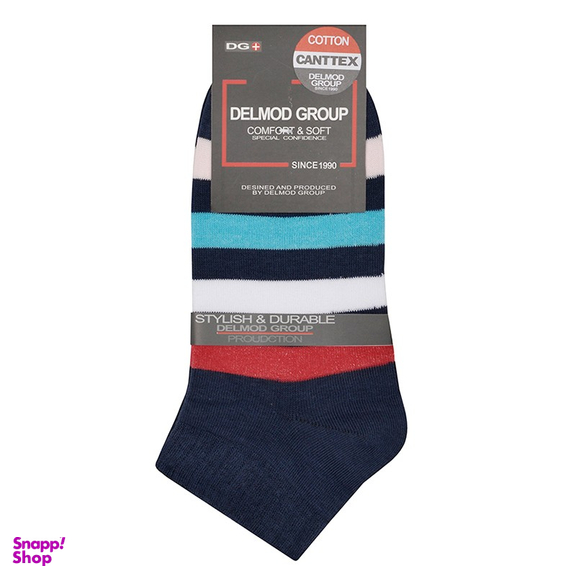 جوراب نخی نیم ساق زنانه دل مد (Delmod) کد 249011805