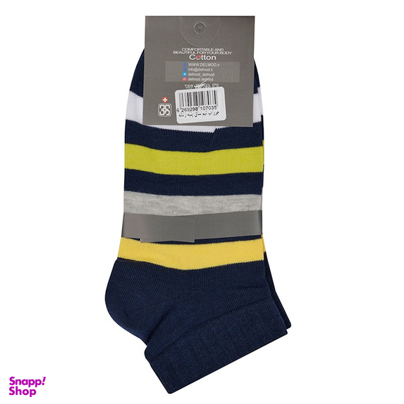 جوراب نخی نیم ساق زنانه دل مد (Delmod) کد 249011810