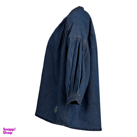بلوز زنانه بادی اسپینر (Body Spinner) مدل 3602 رنگ آبی 3