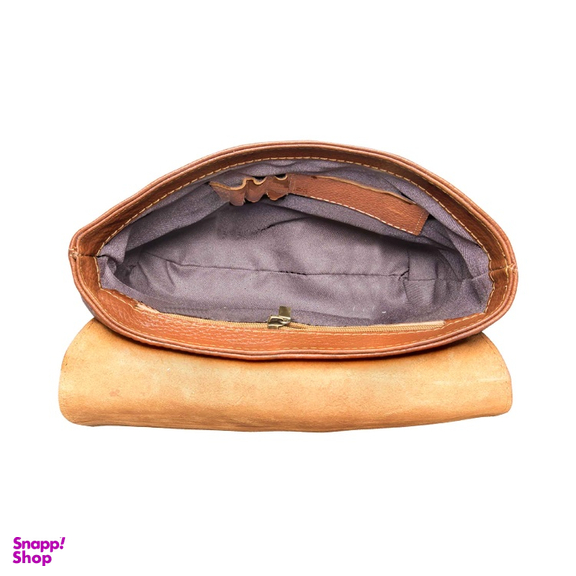 کیف دوشی زنانه چرم طبیعی آروین چرم (Arvin Leather) کد AR-125