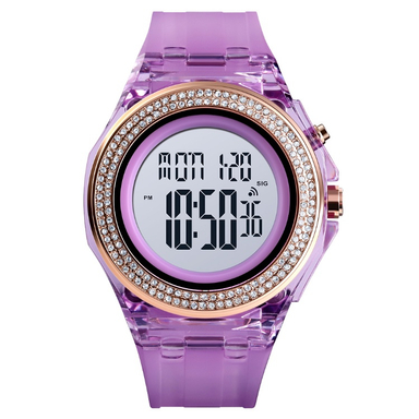 ساعت دیجیتال زنانه اسکمی مدل 1598purple