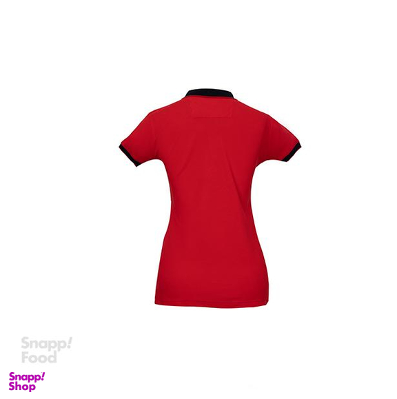 پولوشرت زنانه برنس (Bornos) مدل لانا رنگ قرمز