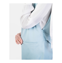 جلیقه زنانه برنس (Bornos) مدل تیهو رنگ آبی روشن