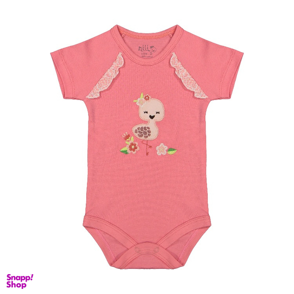 ست 13 تیکه نوزادی دخترانه نیلی مدل فلامینگو