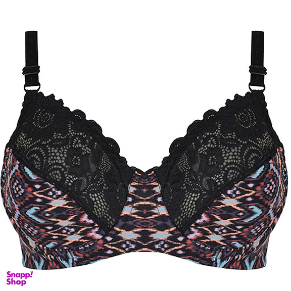 ست سوتین و شورت نخی گل دار زنانه کد 340008350