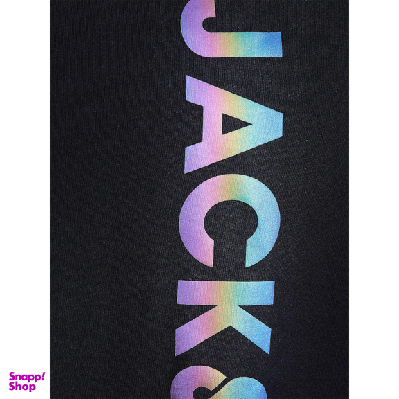 تی شرت آستین کوتاه مردانه جک اند جونز مدل 12191353 رنگ مشکی