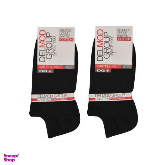 جوراب زنانه نخی دلمد (Delmod) مدل مچی فری سایز بسته 2 عددی