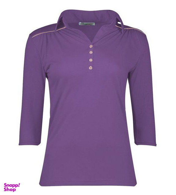 پلوشرت زنانه افراتین کد 7087 رنگ بنفش مناسب سایز 38 تا 42