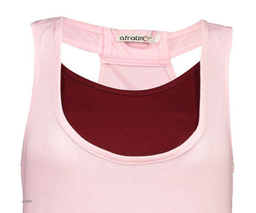 تاپ زنانه افراتین کد 1202 رنگ صورتی