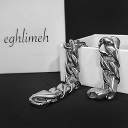 دستبند استیل مردانه اقلیمه (Eghlimeh) مدل DS521