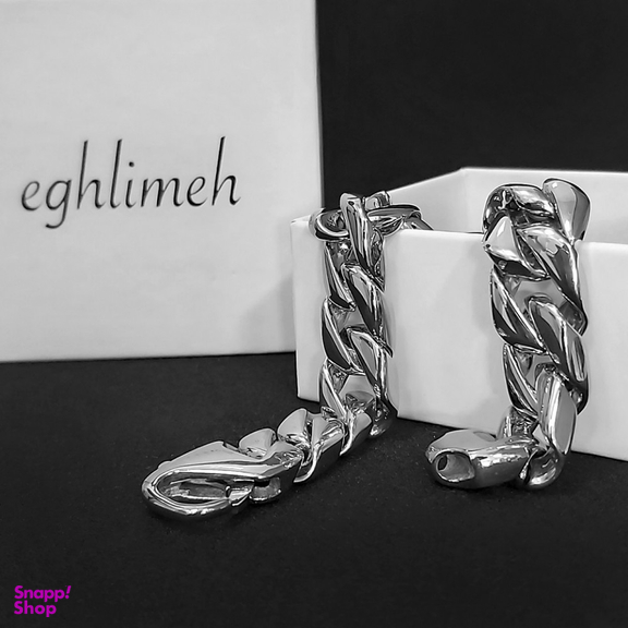 دستبند استیل مردانه اقلیمه (Eghlimeh) مدل DS521