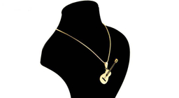 گردنبند بهارگالری (Bahar Gallery) طرح گیتار کد 202043