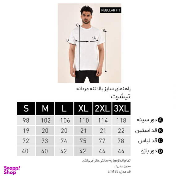تی شرت آستین کوتاه مردانه بادی اسپینر (Body Spinner) مدل 11964737 کد 1 رنگ طوسی