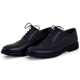 کفش مردانه چرم بارز (Barez Leather) مدل DK57