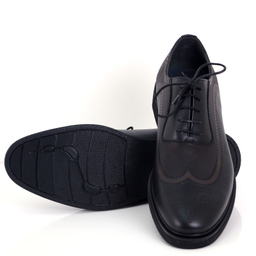 کفش مردانه چرم بارز (Barez Leather) مدل DK57