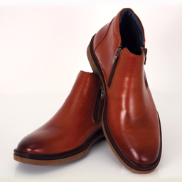 نیم بوت مردانه چرم بارز (Barez Leather) مدل DK94.A