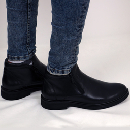 نیم بوت مردانه چرم بارز (Barez Leather) مدل DK94.m