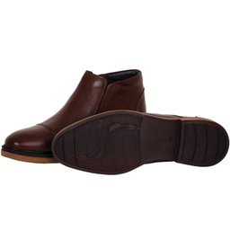 نیم بوت مردانه چرم بارز (Barez Leather) مدل DK95.Q