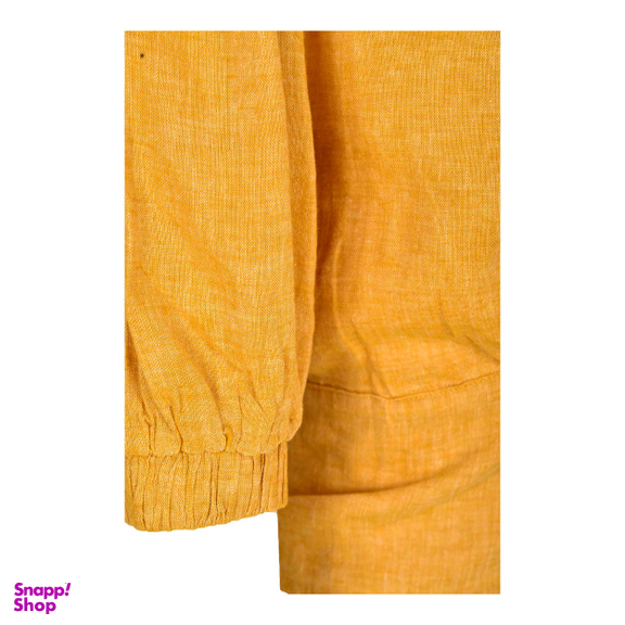 بلوز آستین کوتاه زنانه بادی اسپینر (Body Spinner) مدل 3870 رنگ زرد