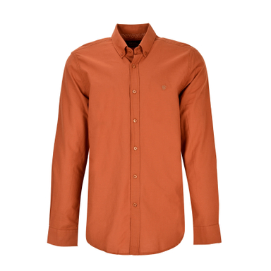 پیراهن آستین بلند مردانه بادی اسپینر (Body Spinner) مدل 1122 رنگ آجری