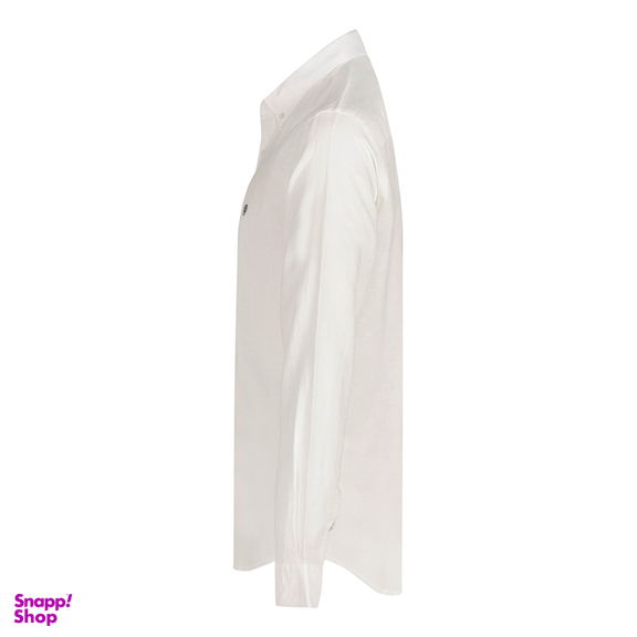 پیراهن آستین بلند مردانه بادی اسپینر (Body Spinner) مدل 1122 رنگ سفید