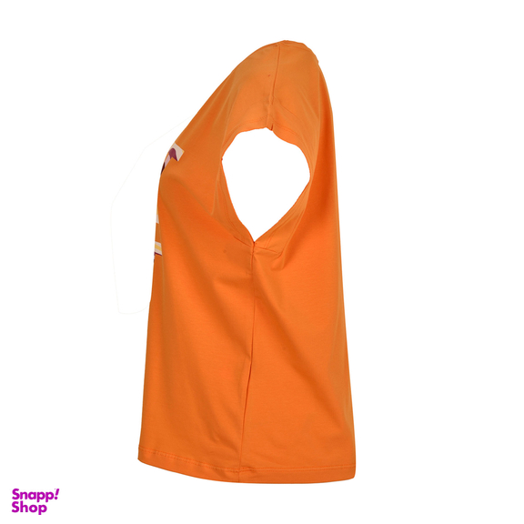 تاپ تیشرتی زنانه بادی اسپینر (Body Spinner) مدل 3394 رنگ نارنجی