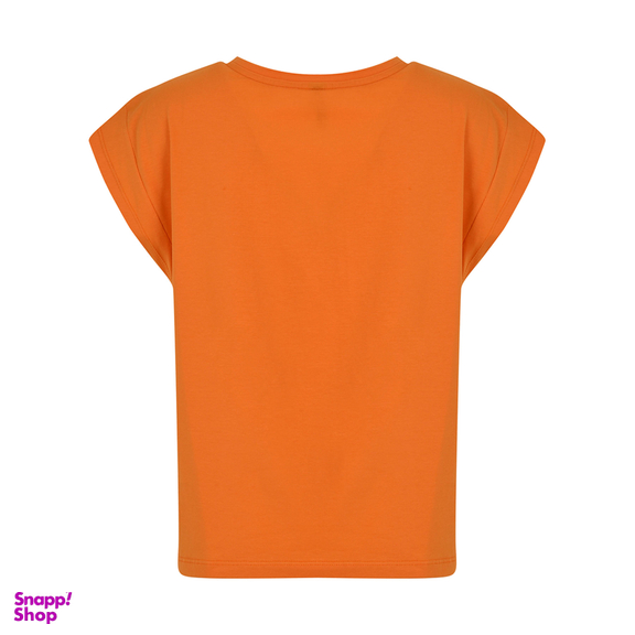 تاپ تیشرتی زنانه بادی اسپینر (Body Spinner) مدل 3394 رنگ نارنجی