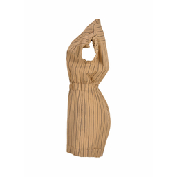 سرهمی کوتاه زنانه بادی اسپینر (Body Spinner) مدل 3613 رنگ کرم