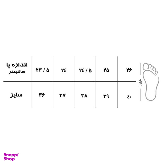 کفش روزمره زنانه سیی (See) مدل دور کنفی کد 1530.2 (غیراصل)