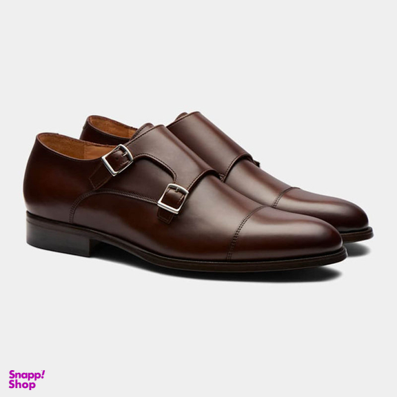 کفش مردانه سوت ساپلای (Suitsupply) مدل Double Monk Strap رنگ قهوه ای