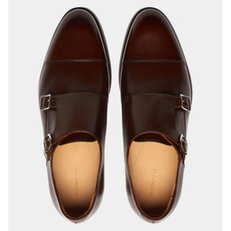 کفش مردانه سوت ساپلای (Suitsupply) مدل Double Monk Strap رنگ قهوه ای