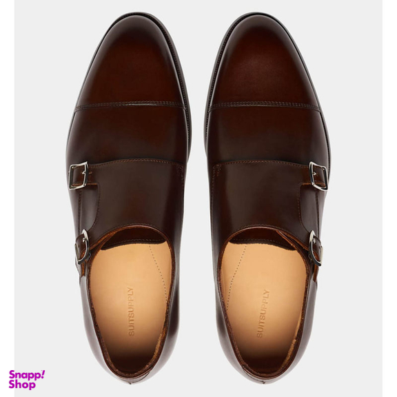 کفش مردانه سوت ساپلای (Suitsupply) مدل Double Monk Strap رنگ قهوه ای