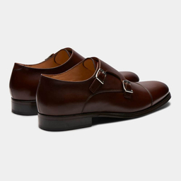کفش مردانه سوت ساپلای (Suitsupply) مدل Double Monk Strap رنگ قهوه ای