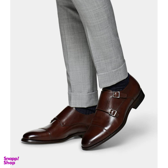 کفش مردانه سوت ساپلای (Suitsupply) مدل Double Monk Strap رنگ قهوه ای