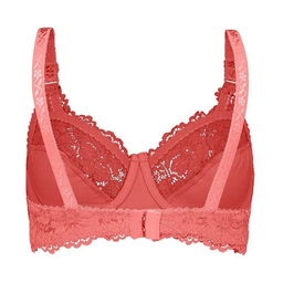 سوتین زنانه مدل دالبری رنگ گلبهی