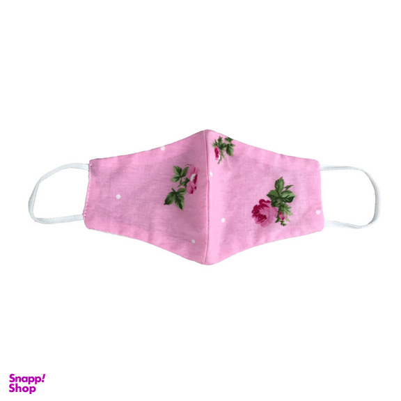 ماسک تنفسی پارچه‌ ای دو لایه مدل فلاور کد 1344.6