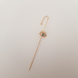 گوشواره زنانه وای اس ایکس مدل چشم نظر