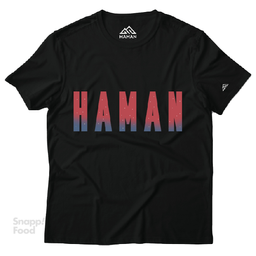 تیشرت آستین کوتاه مردانه هامان (Haman) مدل طیف رنگ مشکی