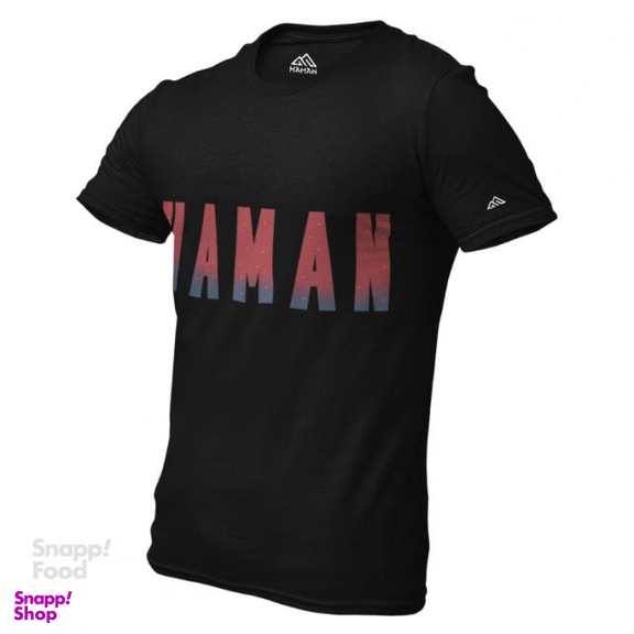 تیشرت آستین کوتاه مردانه هامان (Haman) مدل طیف رنگ مشکی