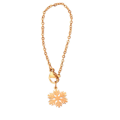 آویز ساعت زنانه مدل برف کد 01