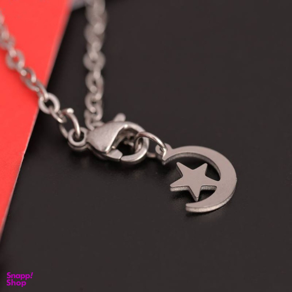 آویز ساعت زنانه مدل ماه و ستاره کد 379