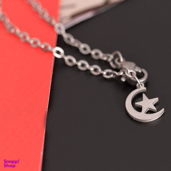 آویز ساعت زنانه مدل ماه و ستاره کد 379