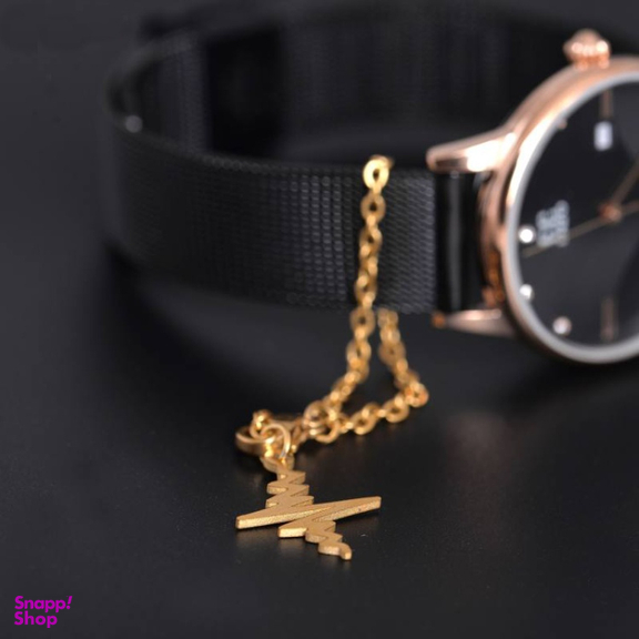 آویز ساعت زنانه ضربان قلب کد 0476