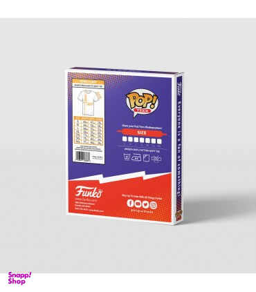تیشرت فانکو (Funko) طرح کاپتان رنگ طوسی ملانژ